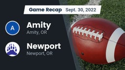 Recap: Amity  vs. Newport  2022