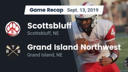 Recap: Scottsbluff  vs. Grand Island Northwest  2019