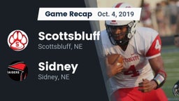 Recap: Scottsbluff  vs. Sidney  2019