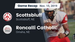 Recap: Scottsbluff  vs. Roncalli Catholic  2019