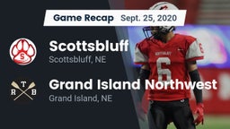 Recap: Scottsbluff  vs. Grand Island Northwest  2020