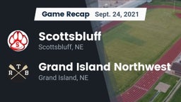 Recap: Scottsbluff  vs. Grand Island Northwest  2021