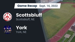 Recap: Scottsbluff  vs. York  2022