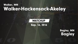Matchup: Walker-Hackensack-Ak vs. Bagley  2016
