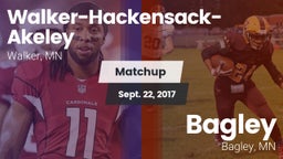 Matchup: Walker-Hackensack-Ak vs. Bagley  2017