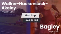 Matchup: Walker-Hackensack-Ak vs. Bagley  2018