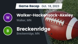 Recap: Walker-Hackensack-Akeley  vs. Breckenridge  2023