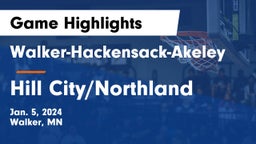 Walker-Hackensack-Akeley  vs Hill City/Northland Game Highlights - Jan. 5, 2024