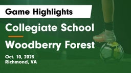 Collegiate School vs Woodberry Forest  Game Highlights - Oct. 10, 2023
