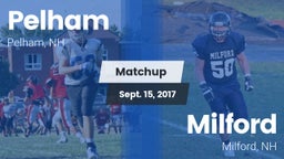 Matchup: Pelham  vs. Milford  2017