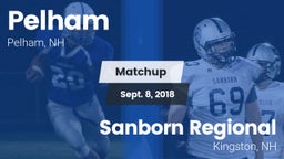 Matchup: Pelham  vs. Sanborn Regional  2018