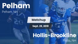 Matchup: Pelham  vs. Hollis-Brookline  2018