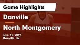Danville  vs North Montgomery Game Highlights - Jan. 11, 2019
