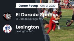Recap: El Dorado Springs  vs. Lexington  2020