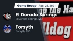 Recap: El Dorado Springs  vs. Forsyth  2021