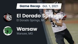 Recap: El Dorado Springs  vs. Warsaw  2021