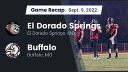 Recap: El Dorado Springs  vs. Buffalo  2022