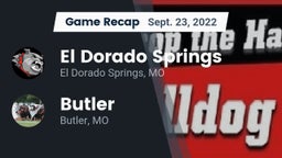 Recap: El Dorado Springs  vs. Butler  2022
