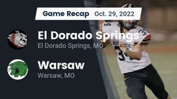 Recap: El Dorado Springs  vs. Warsaw  2022