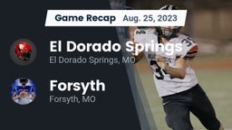 Recap: El Dorado Springs  vs. Forsyth  2023