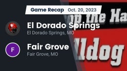 Recap: El Dorado Springs  vs. Fair Grove  2023