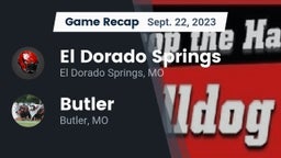 Recap: El Dorado Springs  vs. Butler  2023