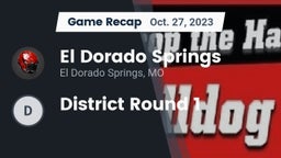 Recap: El Dorado Springs  vs. District Round 1 2023