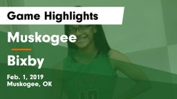 Muskogee  vs Bixby  Game Highlights - Feb. 1, 2019