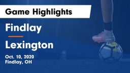 Findlay  vs Lexington  Game Highlights - Oct. 10, 2020