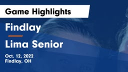 Findlay  vs Lima Senior  Game Highlights - Oct. 12, 2022