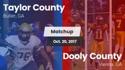 Matchup: Taylor County High vs. Dooly County  2017