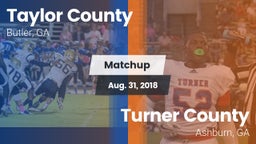 Matchup: Taylor County High vs. Turner County  2018