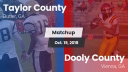 Matchup: Taylor County High vs. Dooly County  2018