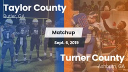 Matchup: Taylor County High vs. Turner County  2019