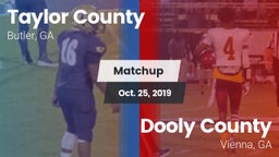 Matchup: Taylor County High vs. Dooly County  2019