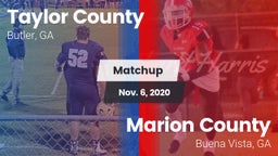 Matchup: Taylor County High vs. Marion County  2020