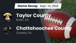 Recap: Taylor County  vs. Chattahoochee County  2022