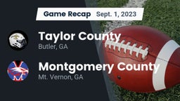 Recap: Taylor County  vs. Montgomery County  2023
