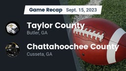 Recap: Taylor County  vs. Chattahoochee County  2023
