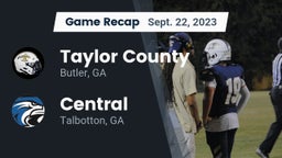 Recap: Taylor County  vs. Central  2023