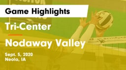 Tri-Center  vs Nodaway Valley  Game Highlights - Sept. 5, 2020
