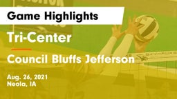 Tri-Center  vs Council Bluffs Jefferson  Game Highlights - Aug. 26, 2021