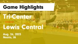 Tri-Center  vs Lewis Central  Game Highlights - Aug. 26, 2023