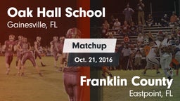 Matchup: Oak Hall  vs. Franklin County  2016