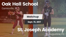 Matchup: Oak Hall  vs. St. Joseph Academy  2017