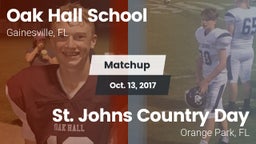 Matchup: Oak Hall  vs. St. Johns Country Day 2017