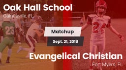 Matchup: Oak Hall  vs. Evangelical Christian  2018