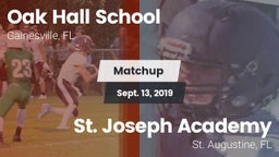 Matchup: Oak Hall  vs. St. Joseph Academy  2019