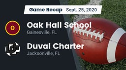 Recap: Oak Hall School vs. Duval Charter  2020