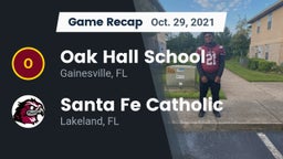 Recap: Oak Hall School vs. Santa Fe Catholic  2021